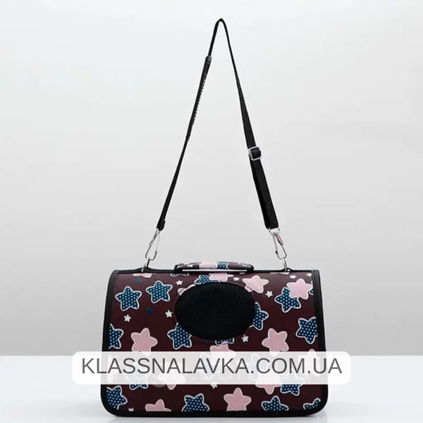 Сумка - переноска для животных / 35 x 21 x 24 см / Переноска для собак / Сумка для котов p6 фото