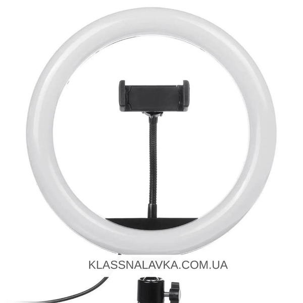 Кільцева лампа RGB 26 см, MJ260 + Штатив для кільцевої лампи 0,66-2 м / Світлодіодна лампа для фото e6 фото