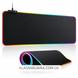 Коврик для мышки с RGB подсветкой, 80х30см / Игровая поверхность / Прямоугольный коврик для мышки и клавиатуры e8 фото 3