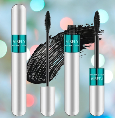 Туш для вій Vibely Silver Tube Mascara 4D 2 в 1 vstm фото