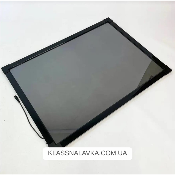LED доска от сети 50x70 / флуоресцентная доска / Светодиодная доска / доска для меню, для ресторана, кафе e24 фото