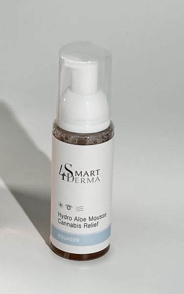 Пінка для сухої та чутливої шкіри Hydro Aloe Mousse Smart4Derma sd33 фото