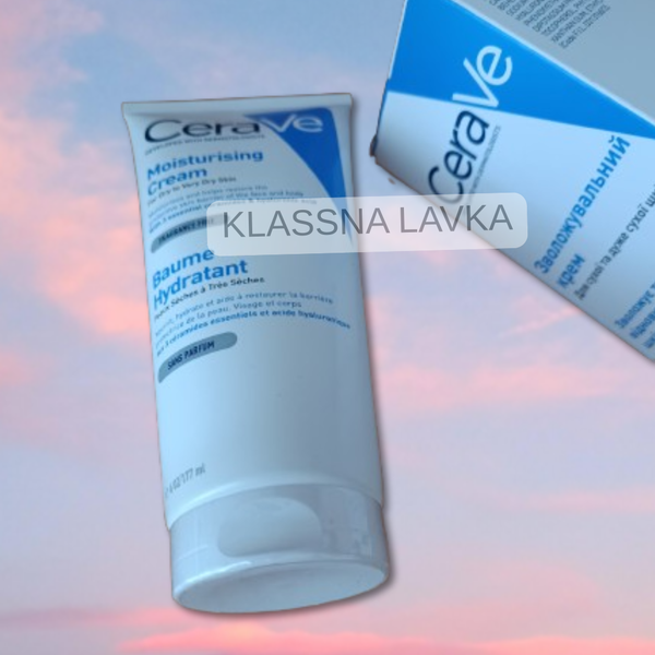 CeraVe зволожувальний крем для сухої шкіри 177 мл СераВи cv1 фото