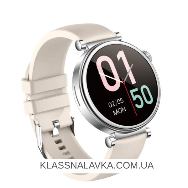 Смарт годинник з функцією прийому дзвінків, 2 ремінці, GlacierX Ivy GX-I243 / Розумний годинник на руку / Наручний годинник e2 фото